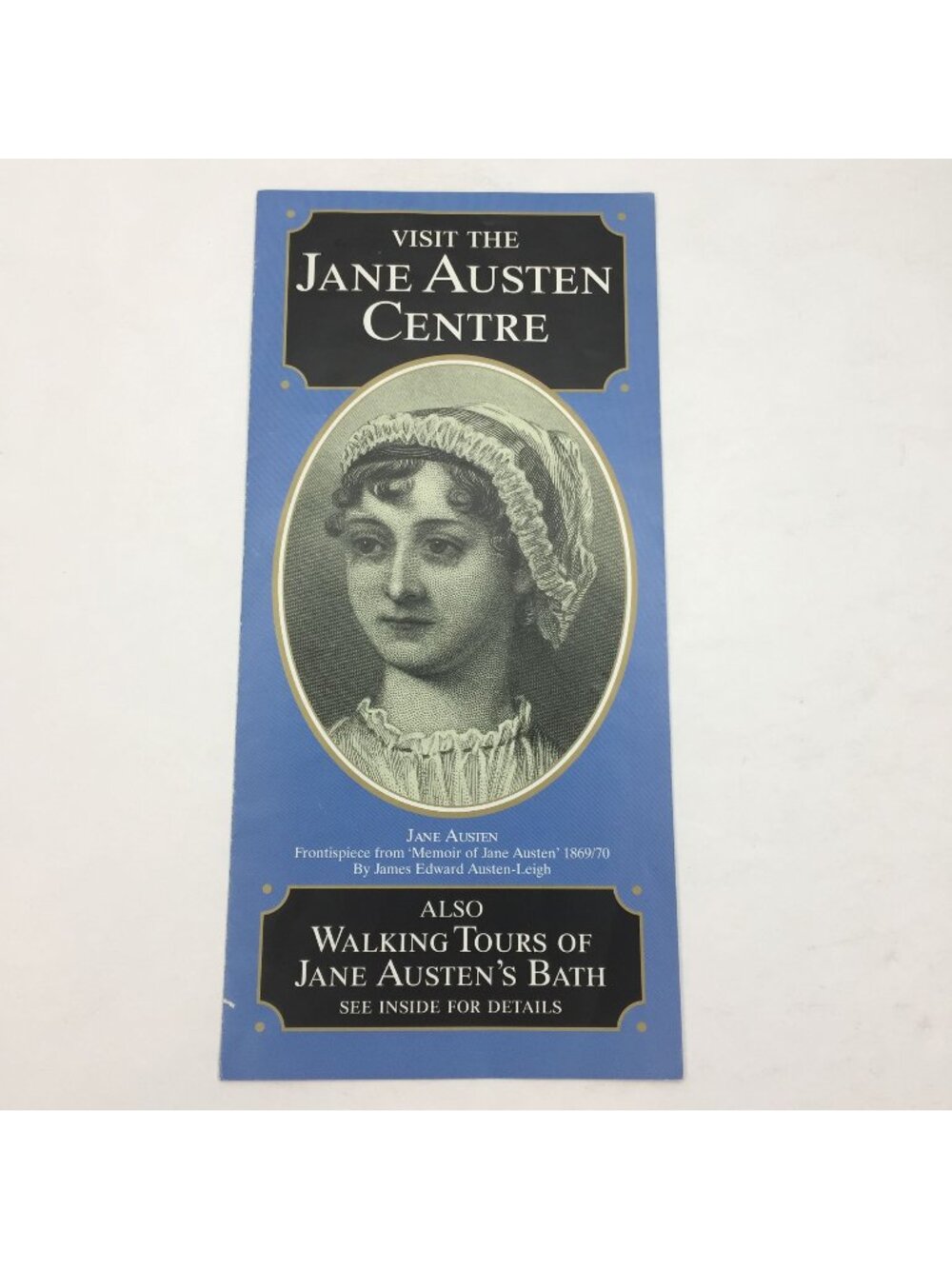 Vintage Brochure Visit Jane Austen Centre Bath Walking Tours Bath Guide England